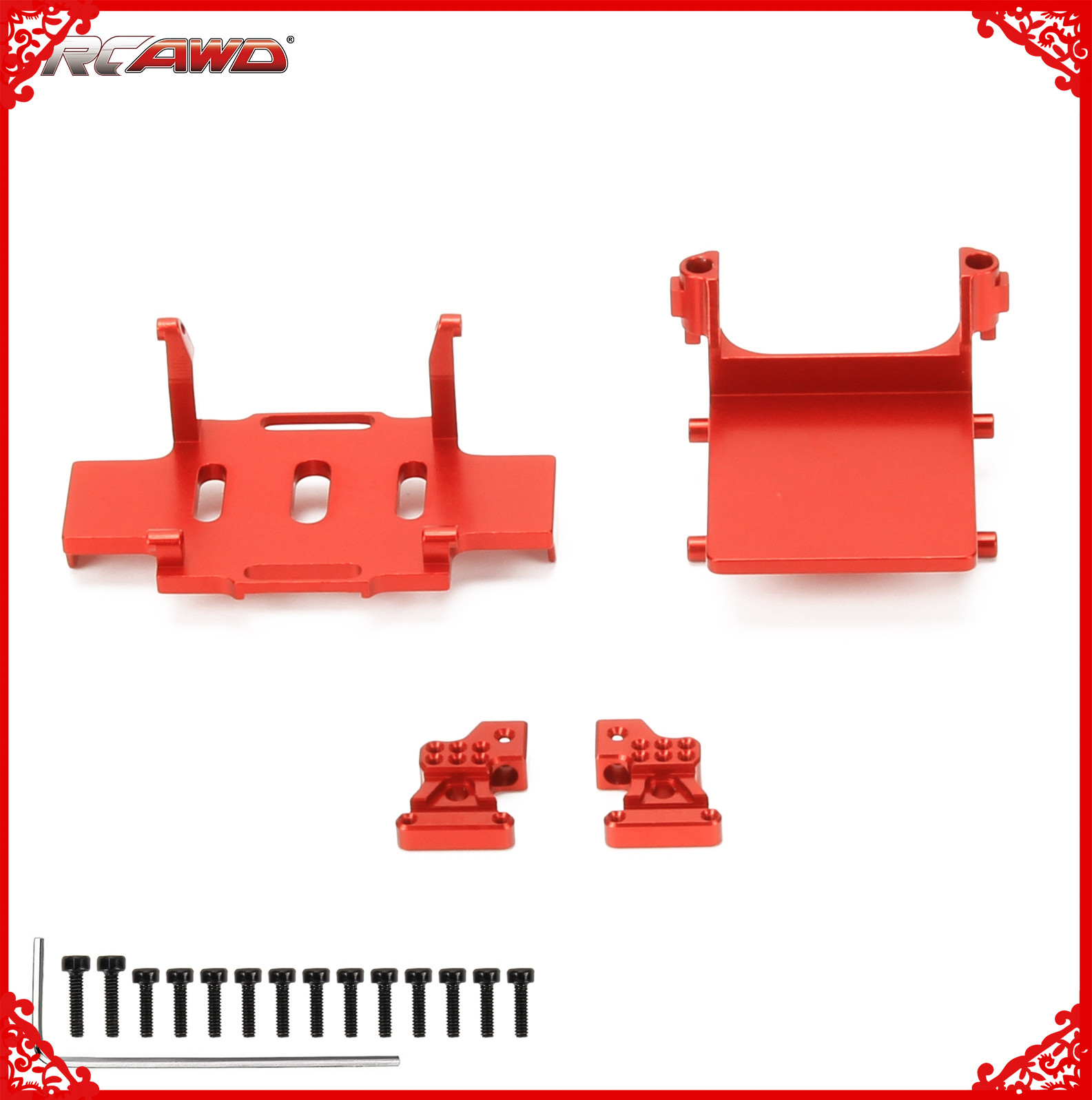 Racing Arcade Cabinet - Hợp Kim Khay Pin ESC Khay