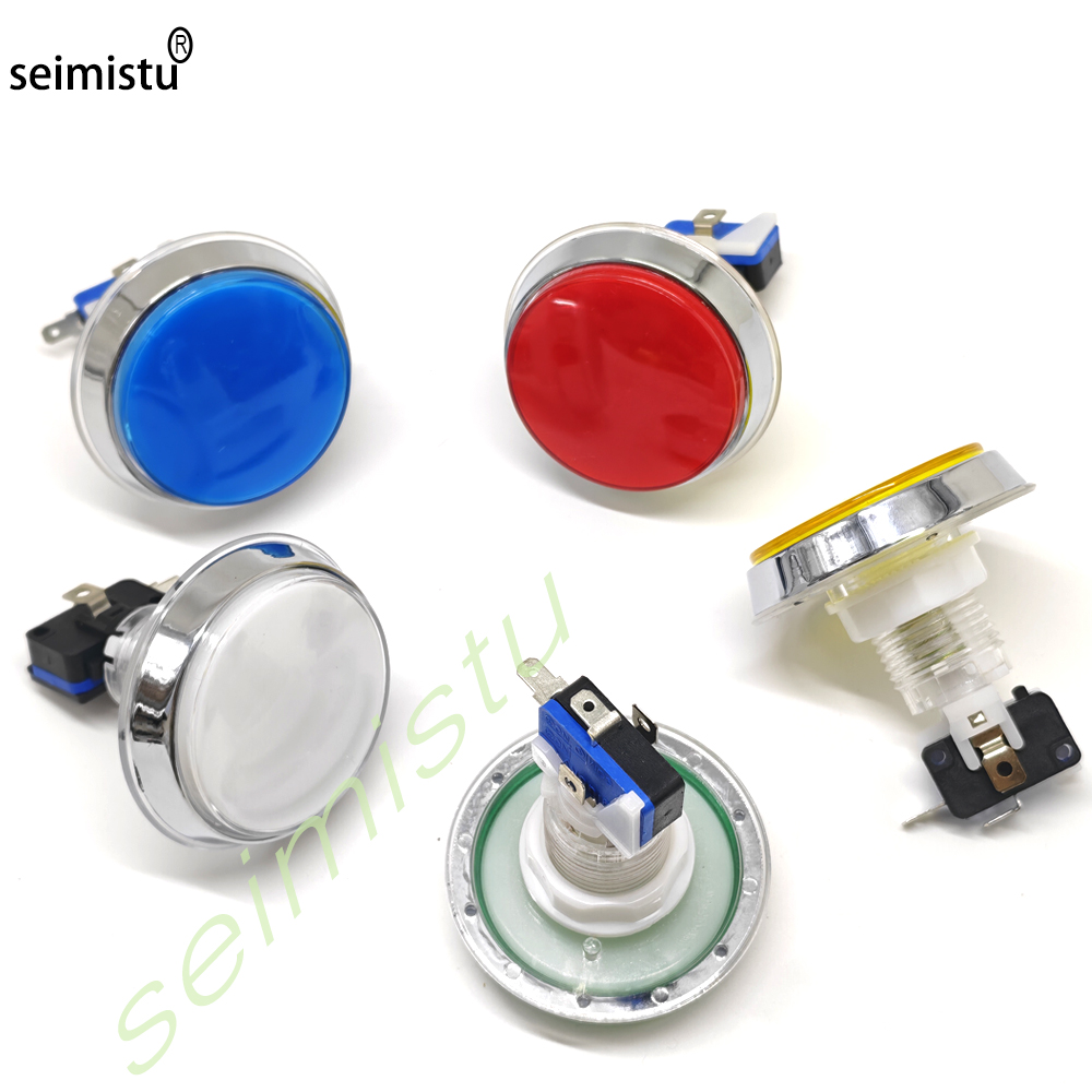 60mm Chrome 12V Flat Arcade LE - đánh giá và giá Arcade Vending & Laundry