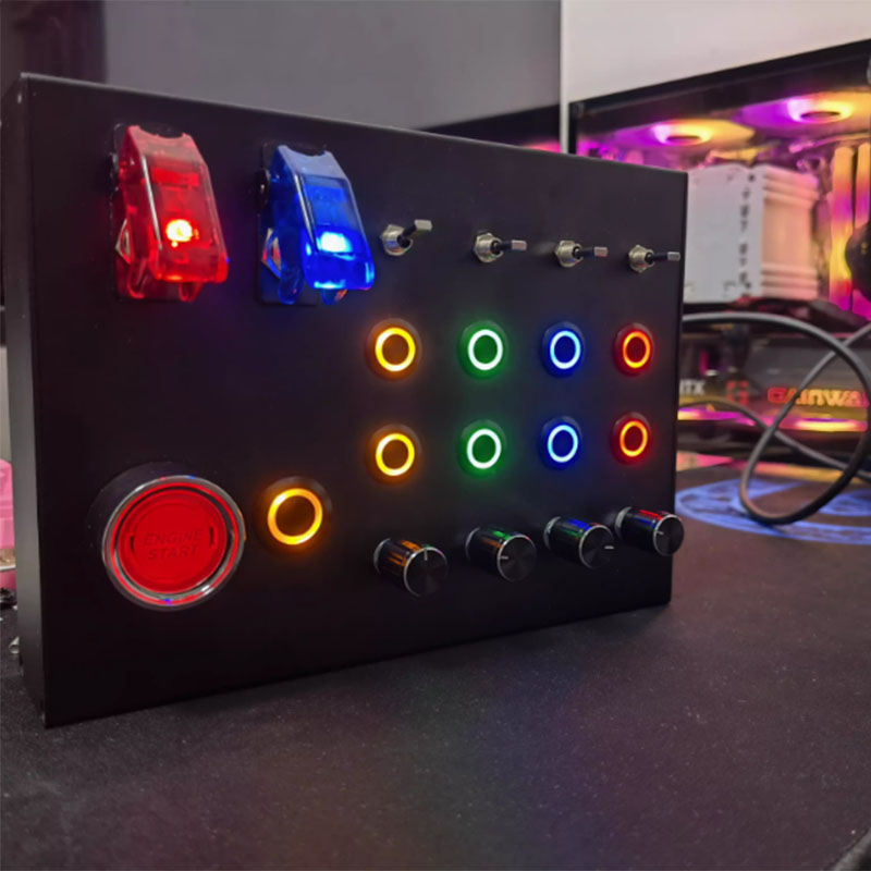 USB Control Box PC Simracing F - đánh giá và giá Arcade Button Pcb