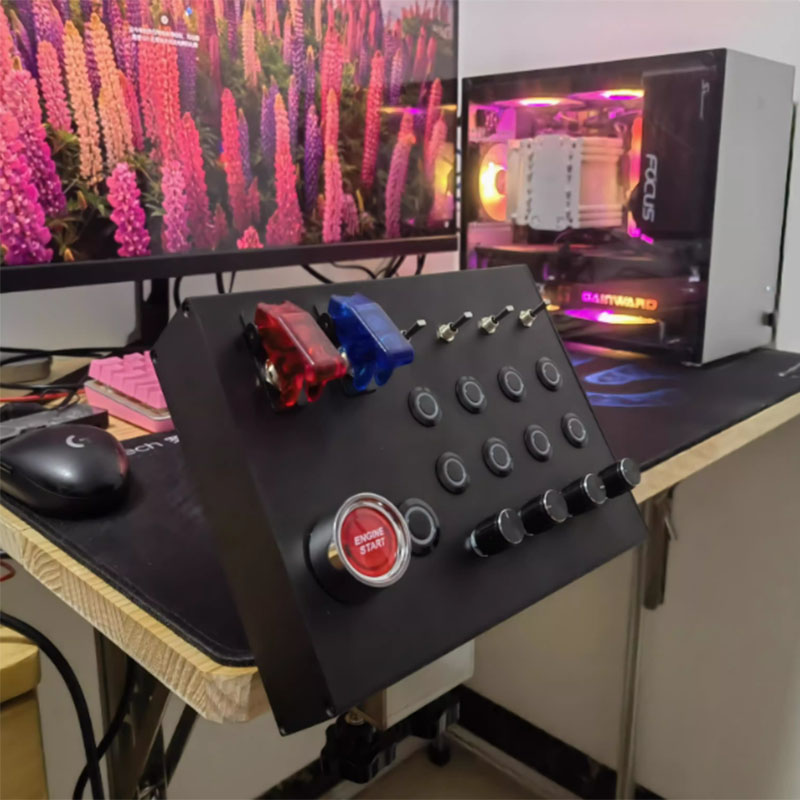 USB Control Box PC Simracing F - đánh giá và giá Arcade Button Pcb