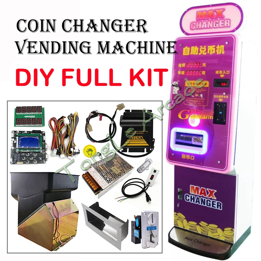 Coin Changer DIY Kit Bill Acce - đánh giá và giá Arcade Card Vending Machine