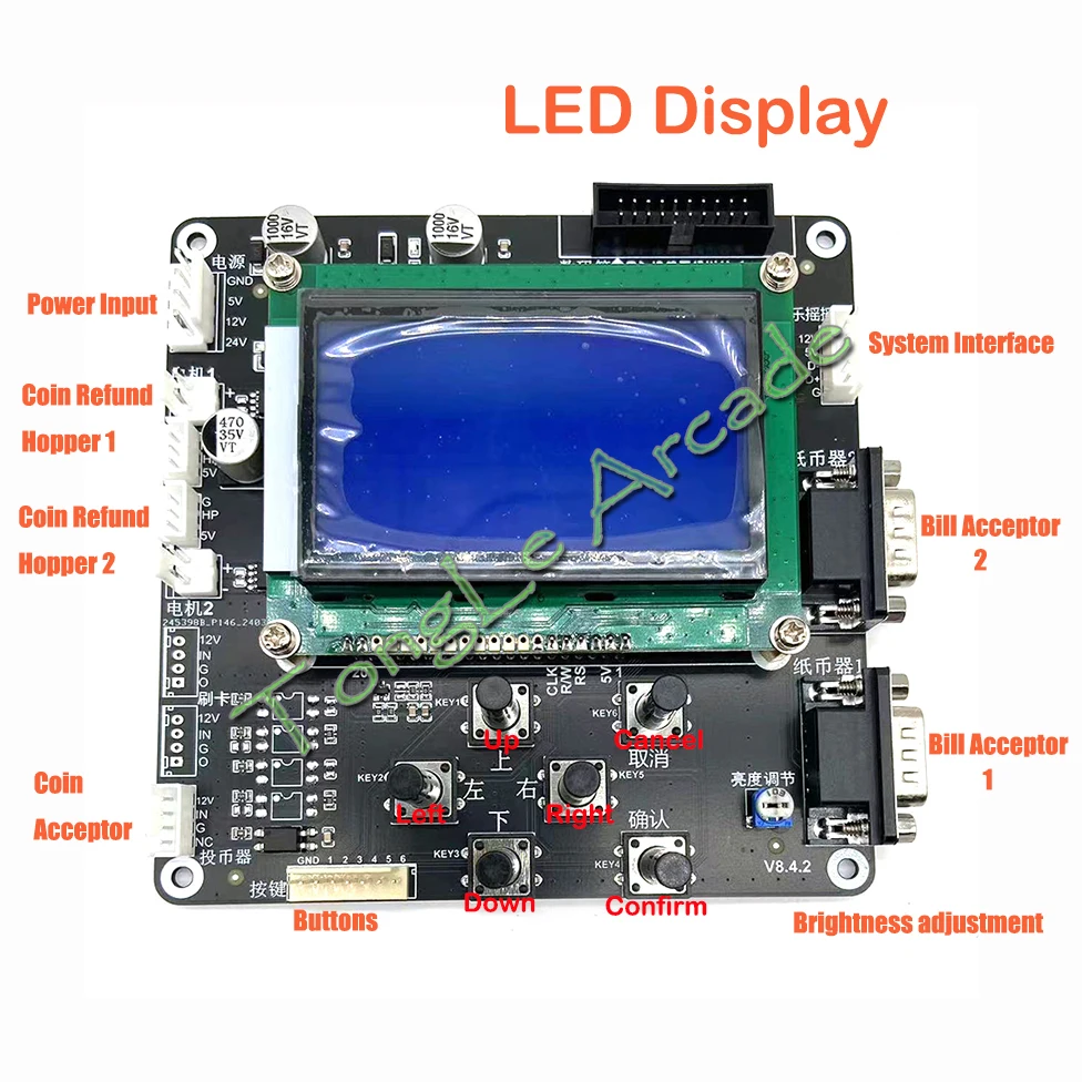 Coin Changer DIY Kit Bill Acce - đánh giá và giá Arcade Card Vending Machine