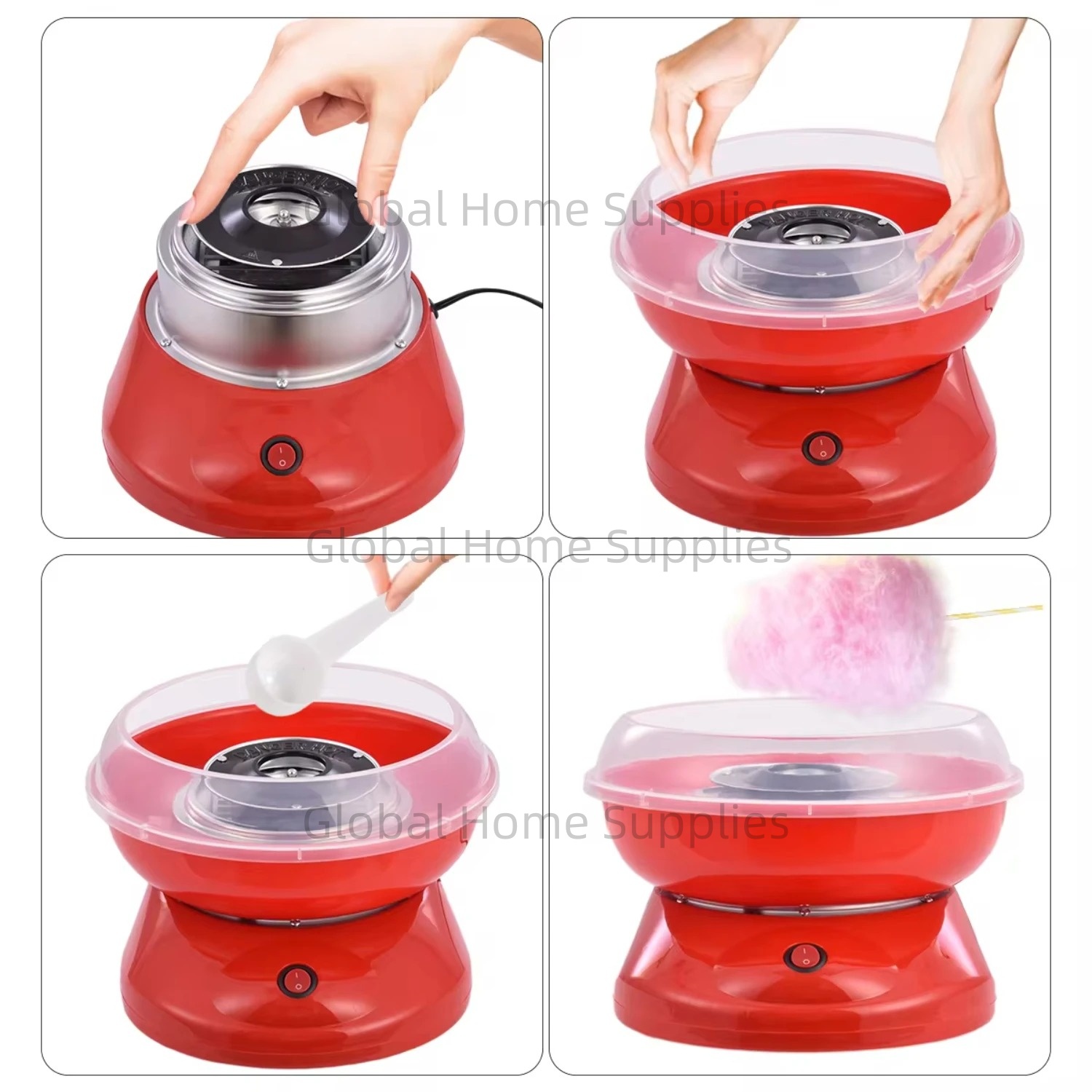 Cotton Candy Machine Electric  - đánh giá và giá Candy Floss Machine