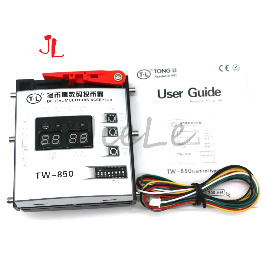 TL TW-850 Multi Coin Acceptor, - đánh giá và giá Arcade Vending & Laundry