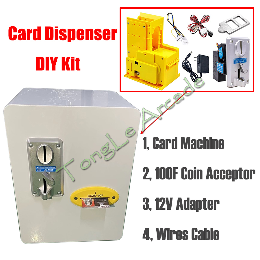 Arcade Card Dispenser DIY Kit  - đánh giá và giá Ticket Redemption Machine