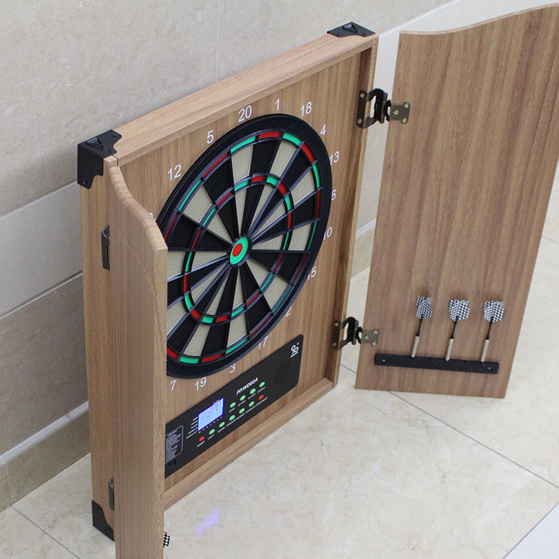 Luxury Wooden Electronic Dart  - đánh giá và giá Electronic Dartboard Cabinet