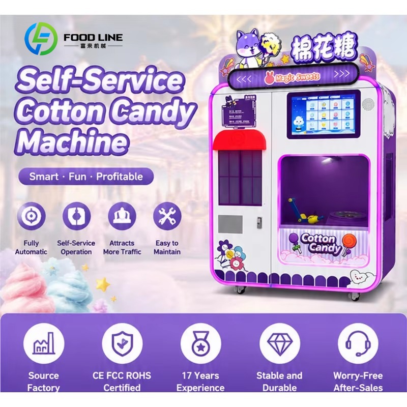 Customized Fully Automatic Sma - đánh giá và giá Candy Floss Machine