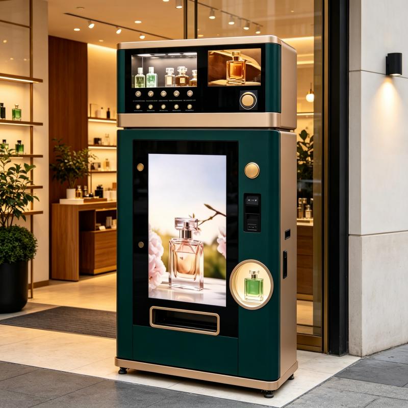 Automatic Perfume Vending Mach - đánh giá và giá Vending Machine Qr Code