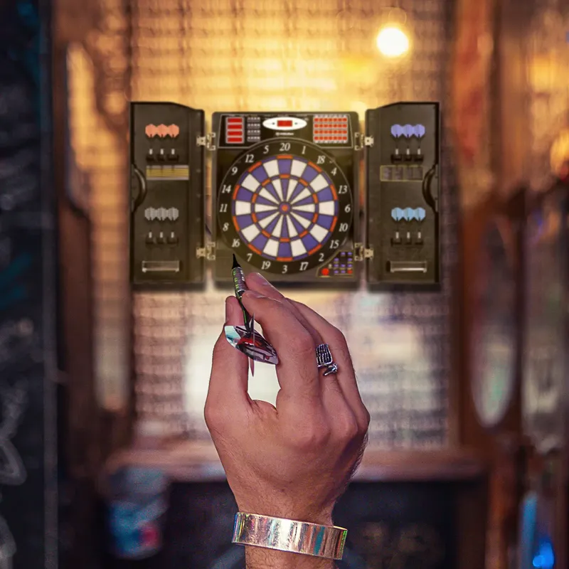 Wholesale Magnetic Durable Pla - đánh giá và giá Electronic Dartboard Cabinet